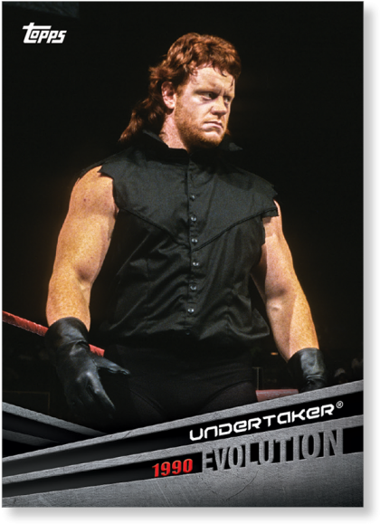 Undertaker1990 Evolution Topps Card