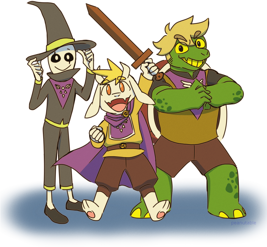 Undertale_ Characters_ Group_ Artwork