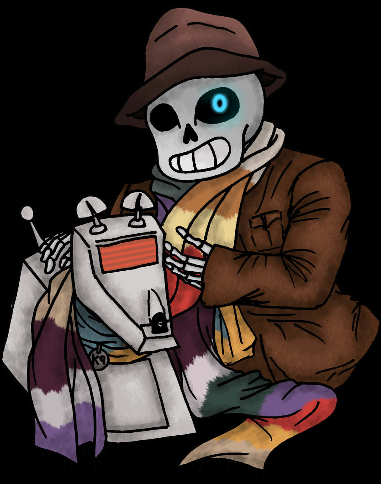 Undertale Sans Detective Look