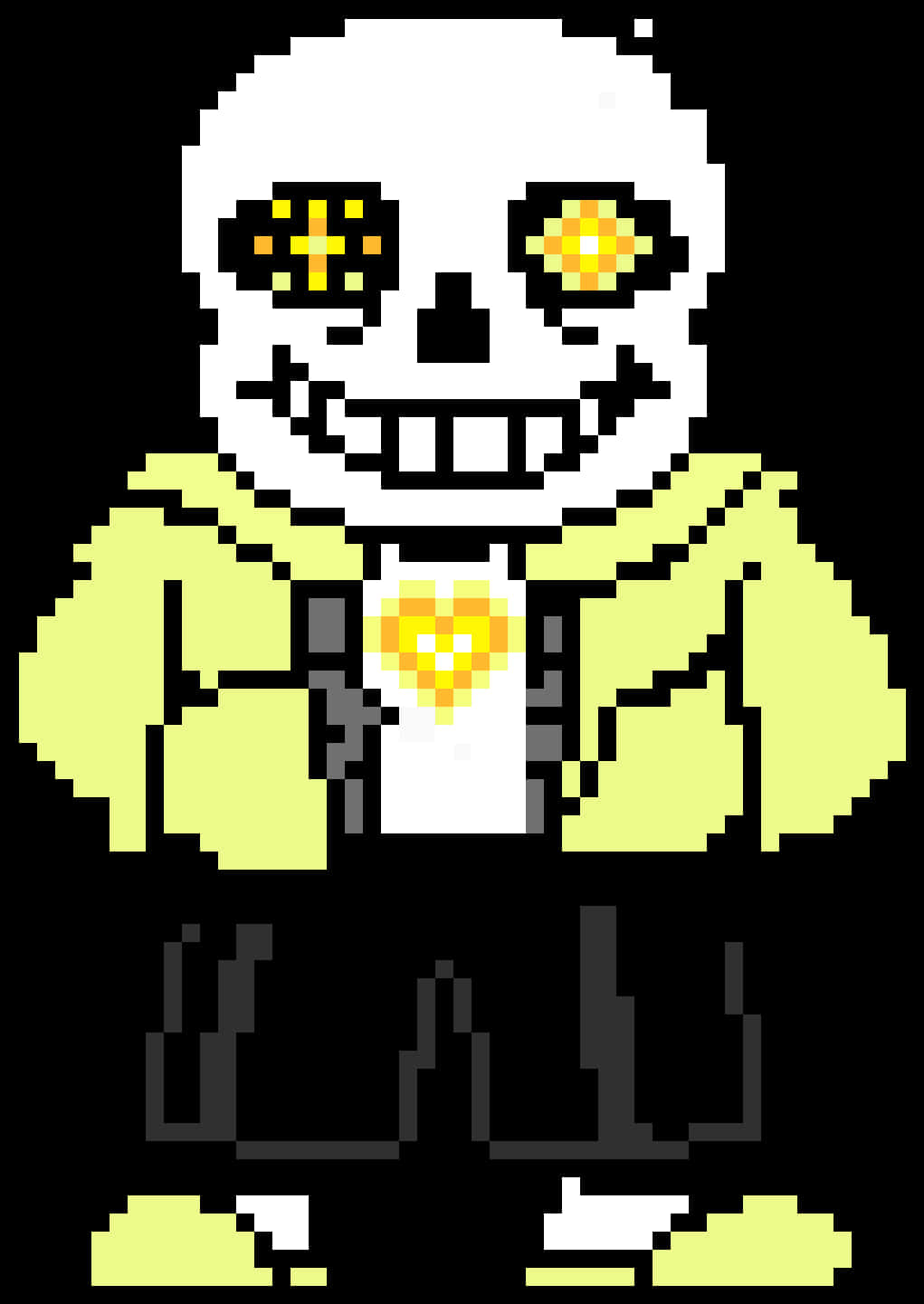 Undertale Sans Pixel Art