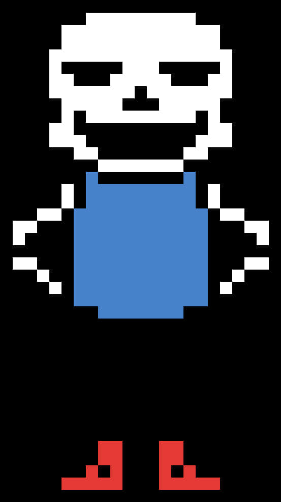 Undertale Sans Pixel Art