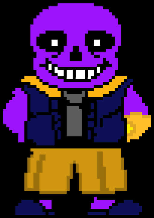 Undertale Sans Pixel Art