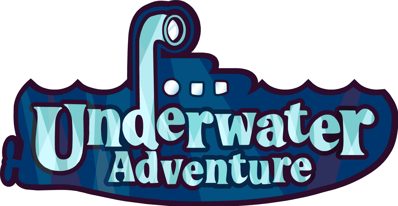Underwater Adventure Logo PNG with transparent background