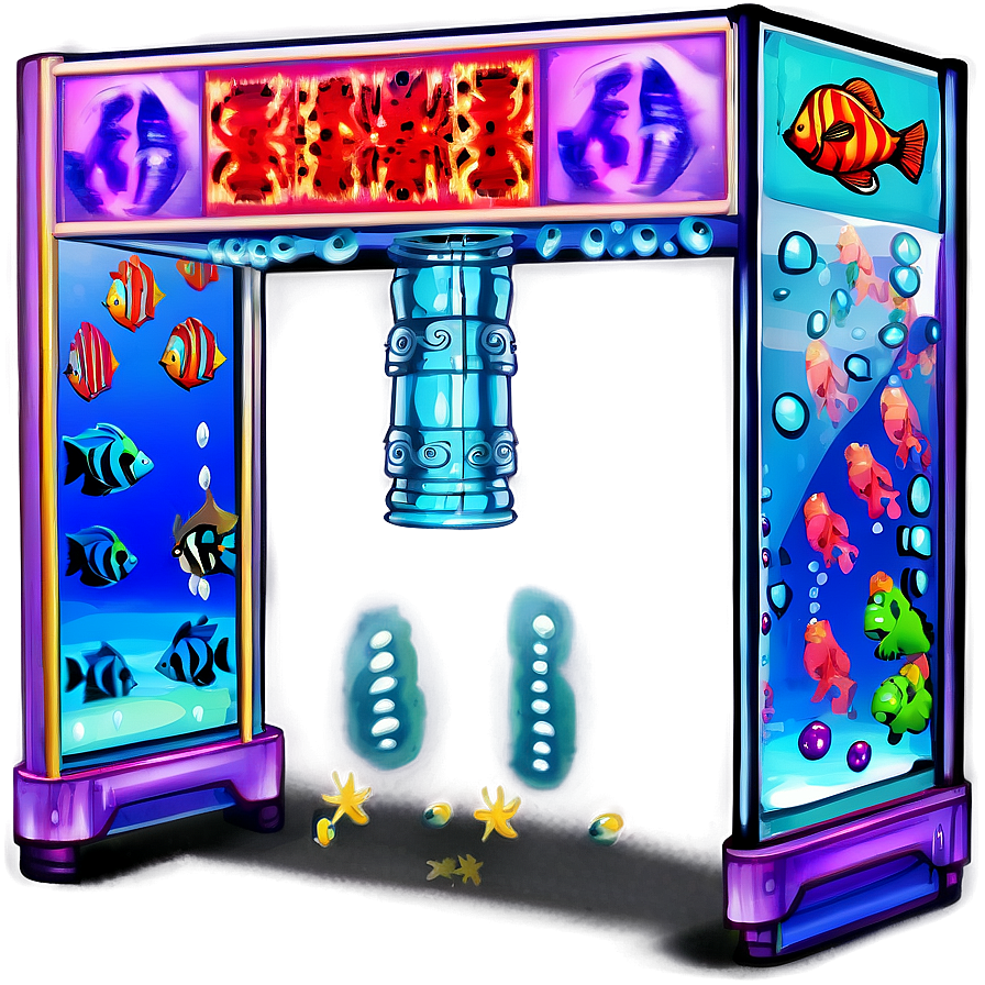 Underwater Arcade Games Png 06292024