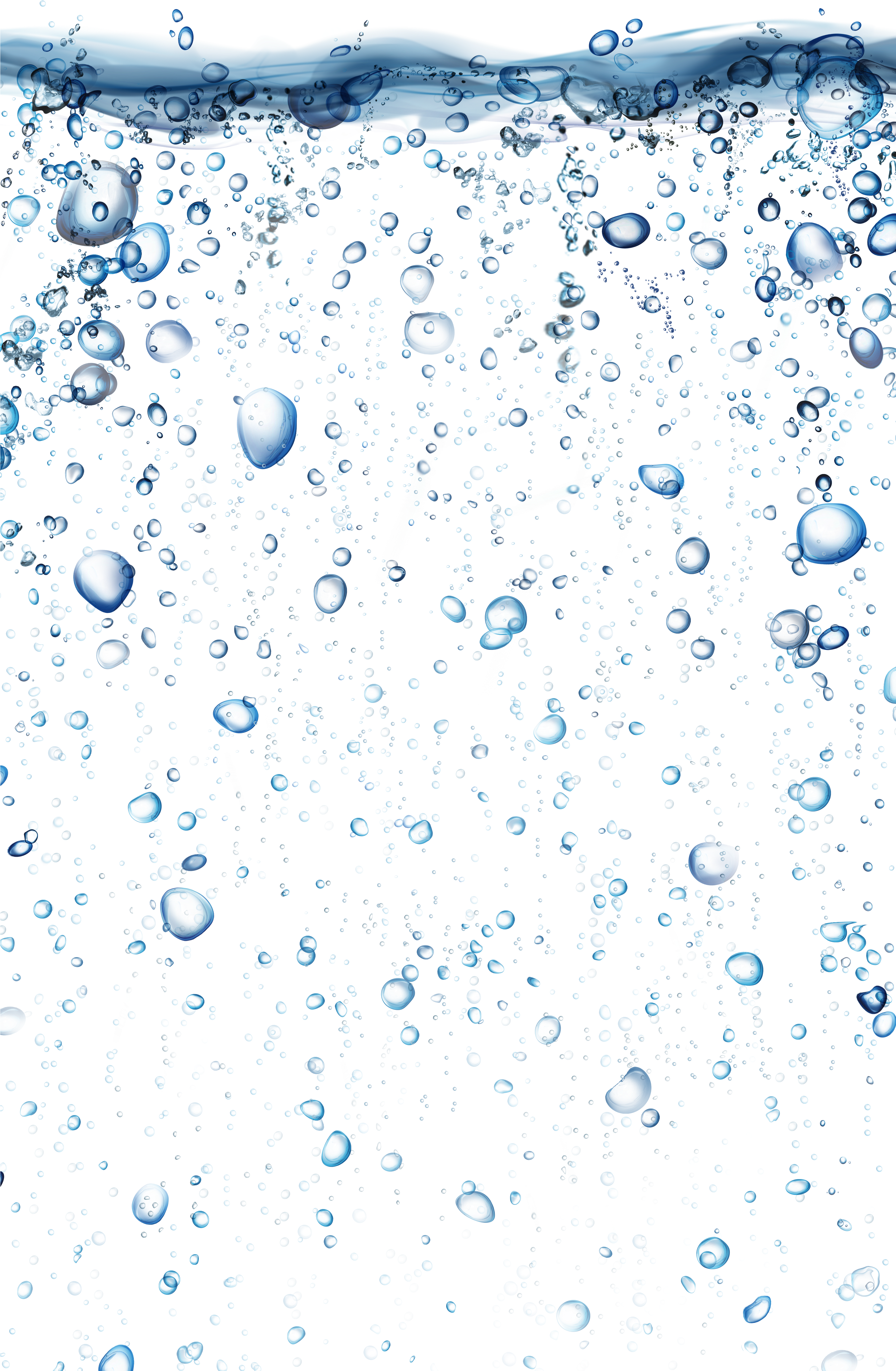 Underwater Bubbles Abstract Background