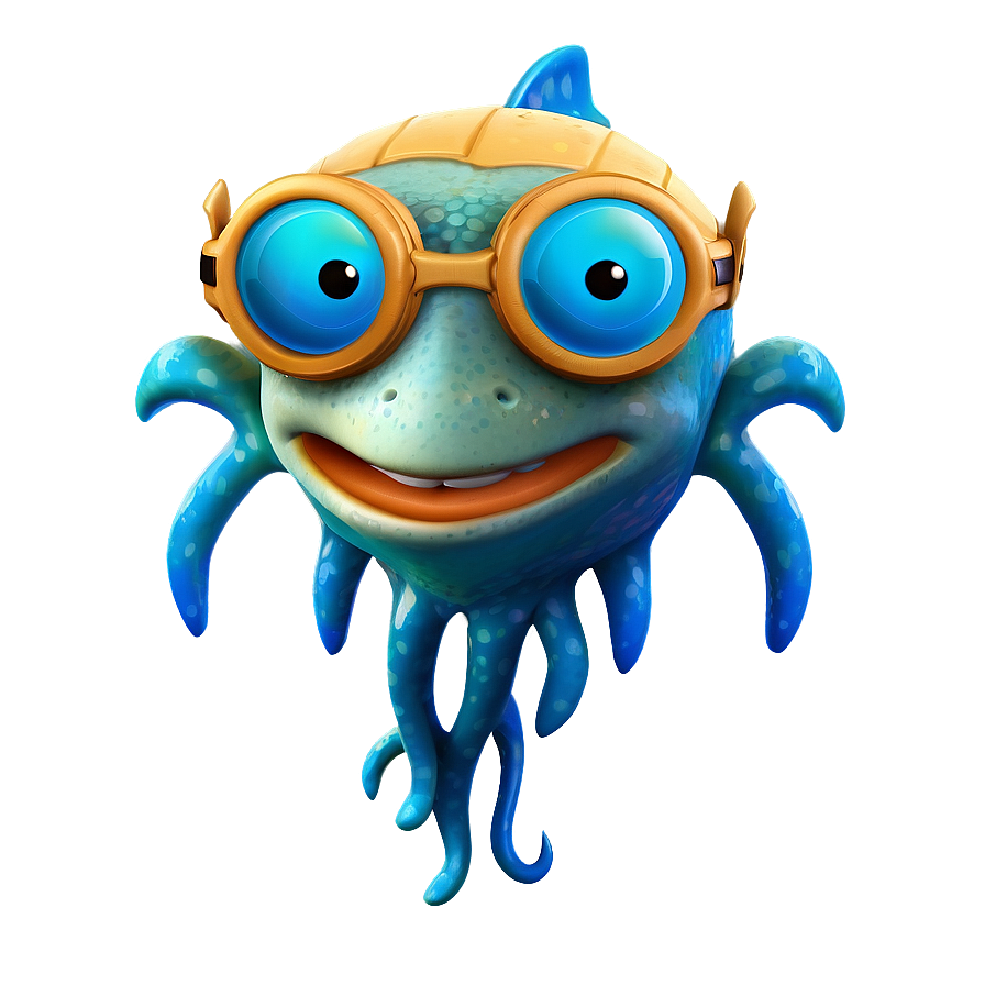 Underwater Cartoon Character Png Ccl