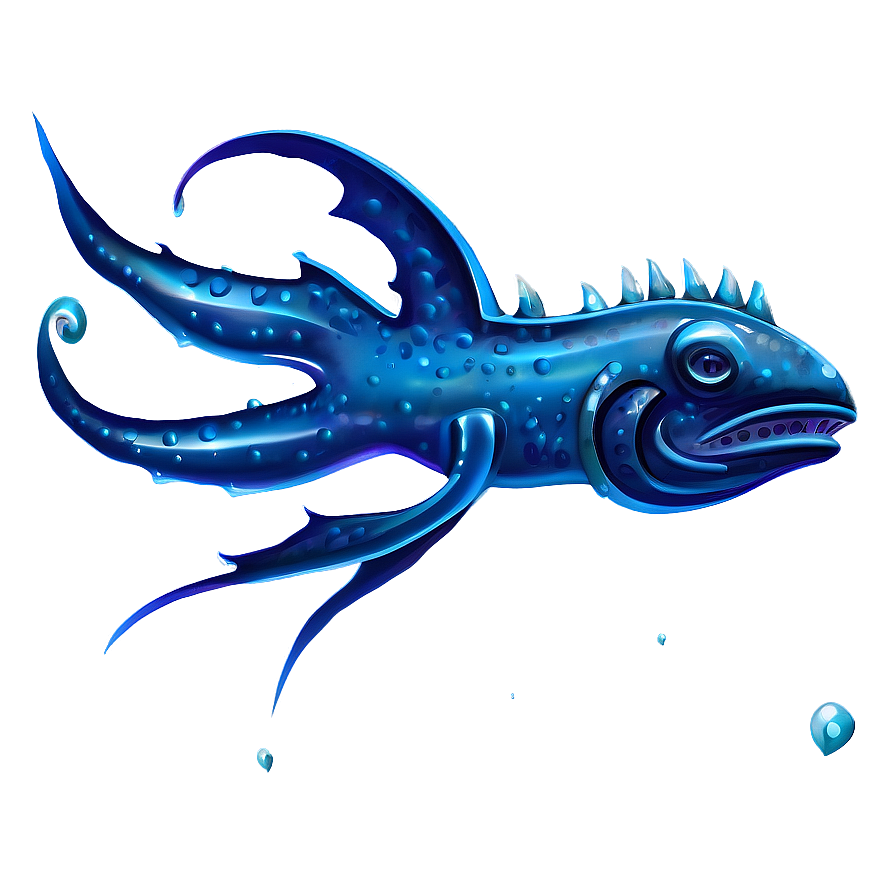 Underwater Creature Figure Png 1