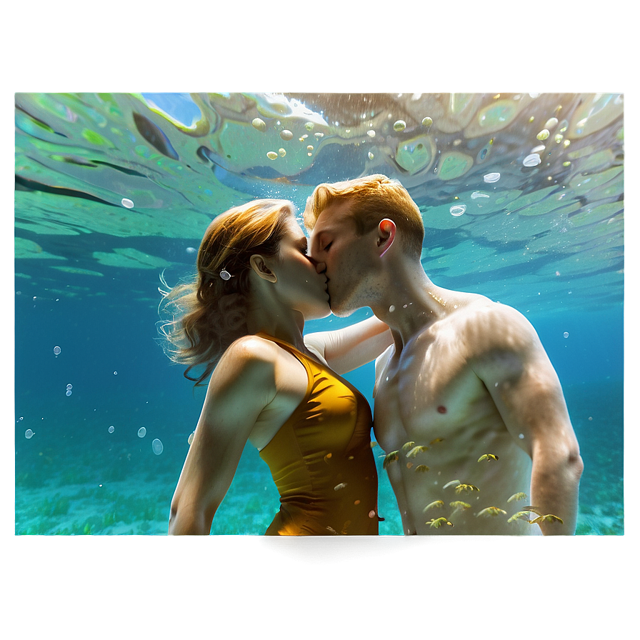 Underwater Kiss Png Lhk60