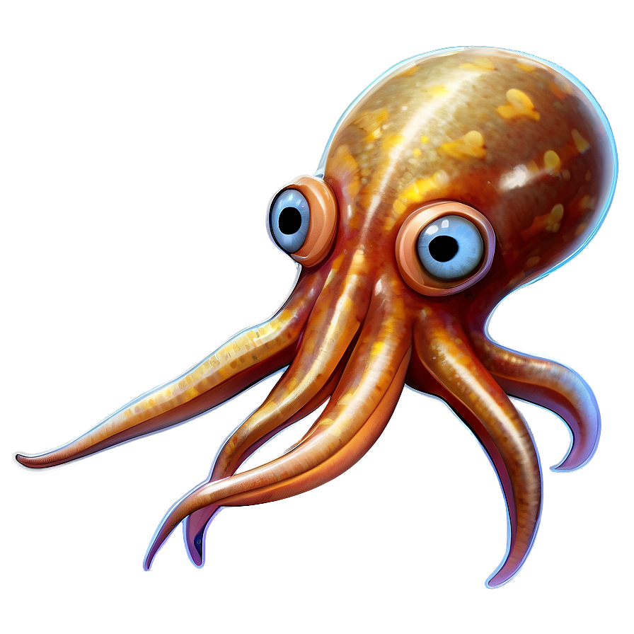 Underwater Squid Png Gbc