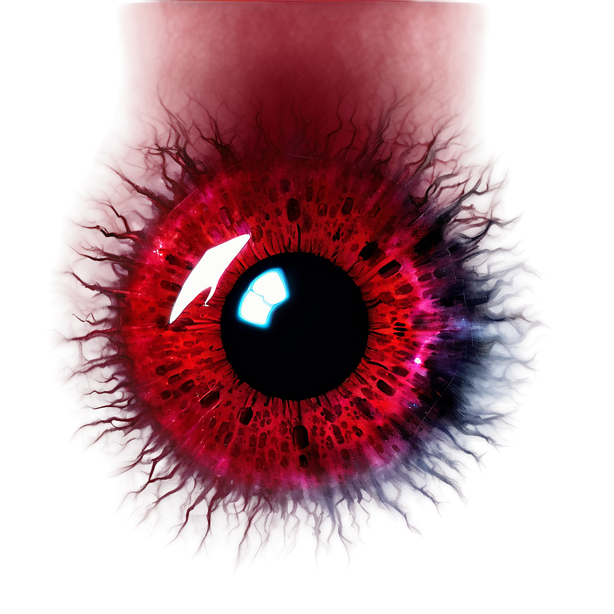 Unearthly Red Eye Glow Png Hmv