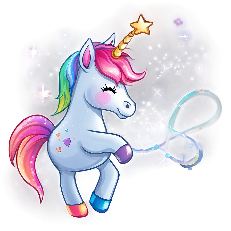 Unicorn And Stars Png 05032024