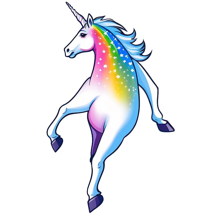 Unicorn And Stars Png 48