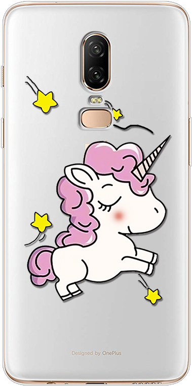 Unicorn Design One Plus Phone Back Cover