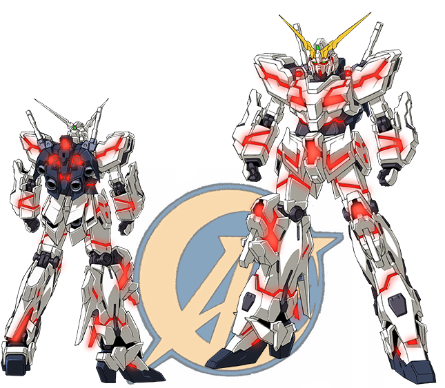 Unicorn Gundam, HD Png Download PNG with transparent background
