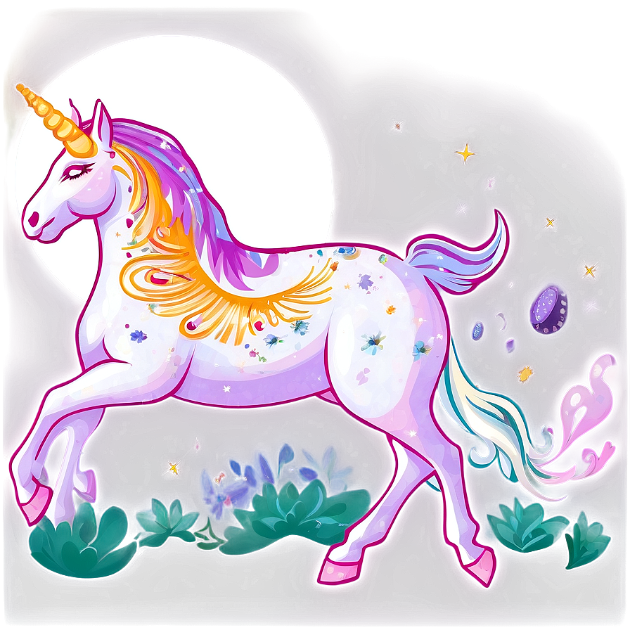 Unicorn Landscape Png 25