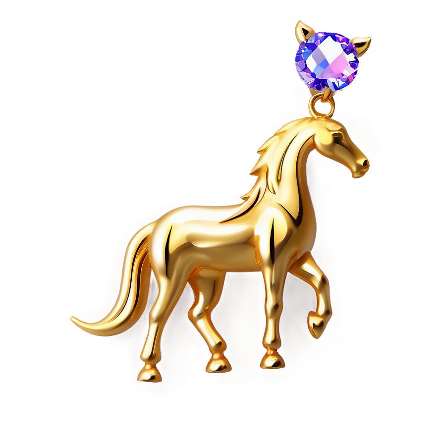 Unicorn Pendant Png 06282024