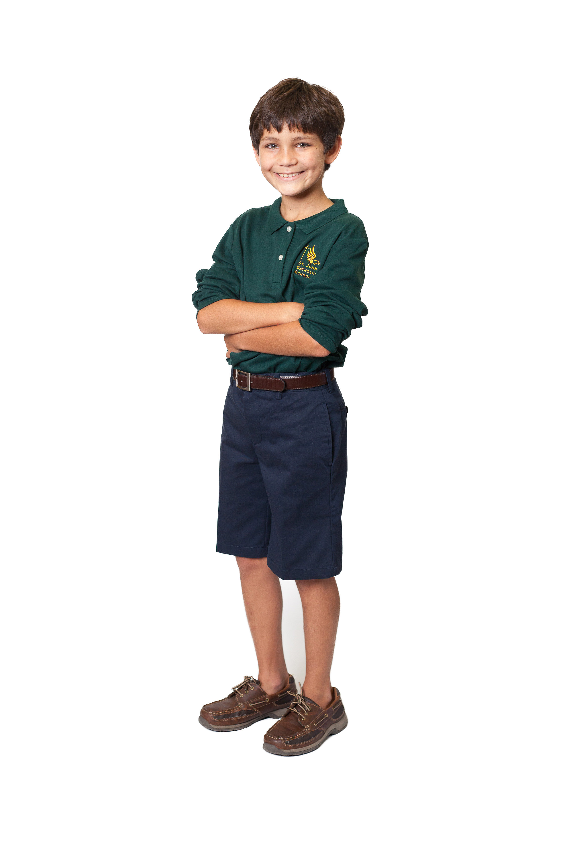Uniform Dress Code - Standing Boy At School, HD Png Download PNG with transparent background