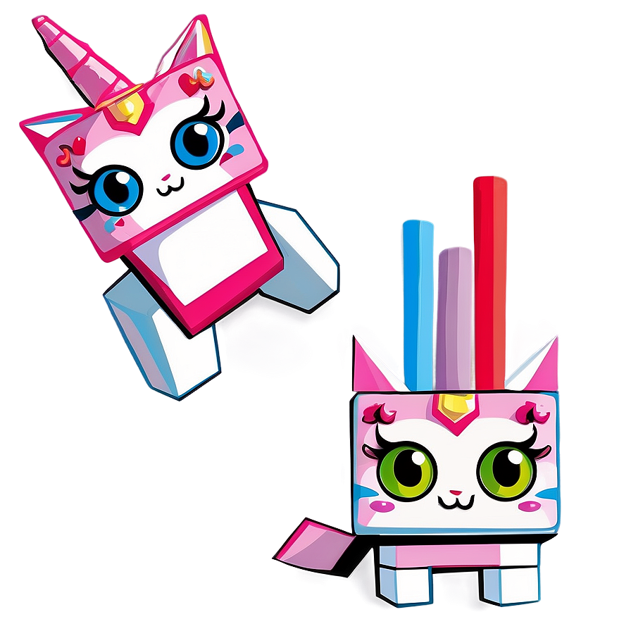 Unikitty In Action Png Dtc78