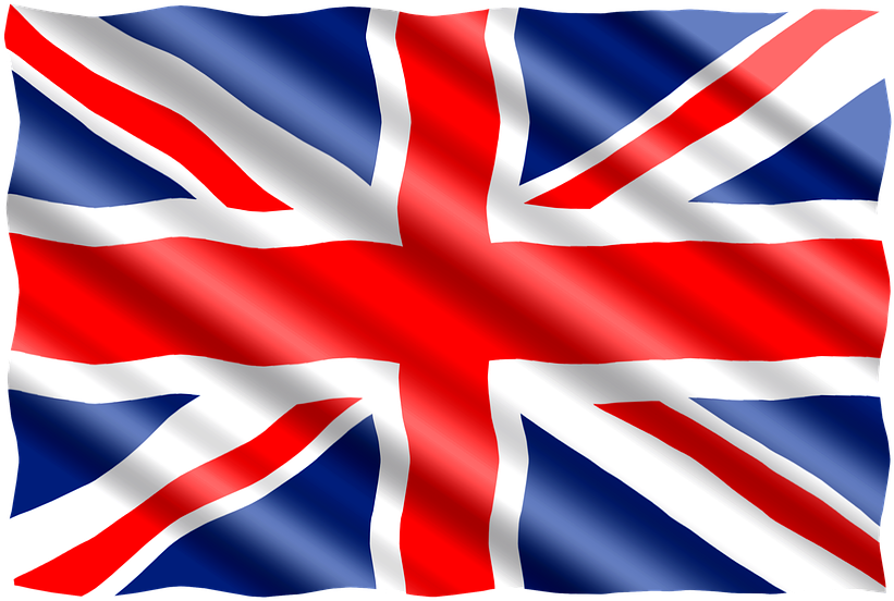 Union Jack Flag Waving