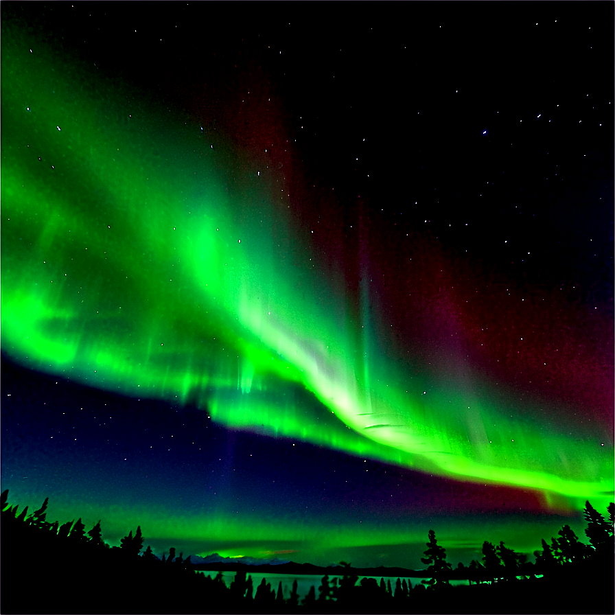 Unique Aurora Borealis Event PNG 06242024 PNG with transparent background