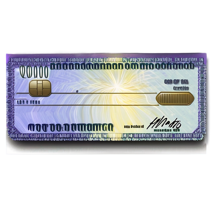 Unique Bank Check Creation Png Duy79