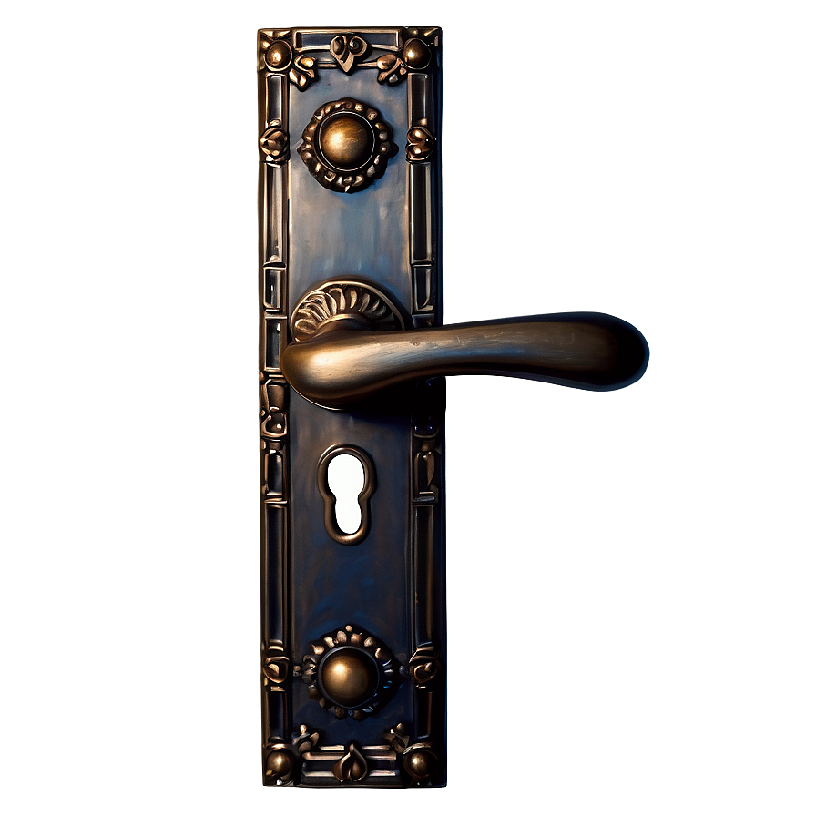 Unique Bronze Door Handle PNG 54 PNG with transparent background