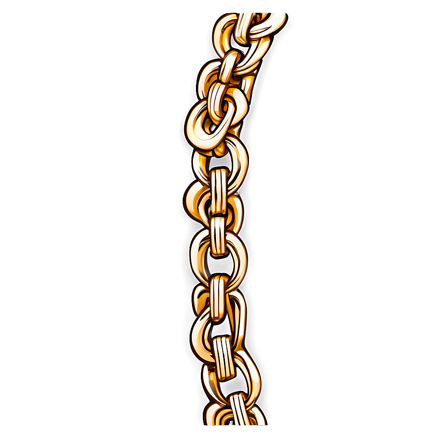 Unique Gold Chain Png 19