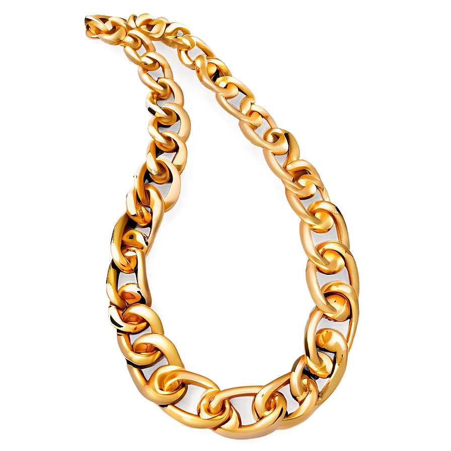 Unique Gold Chain Png 7