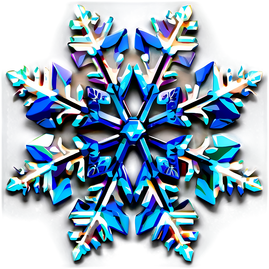 Unique Snowflake Illustration Png 05252024