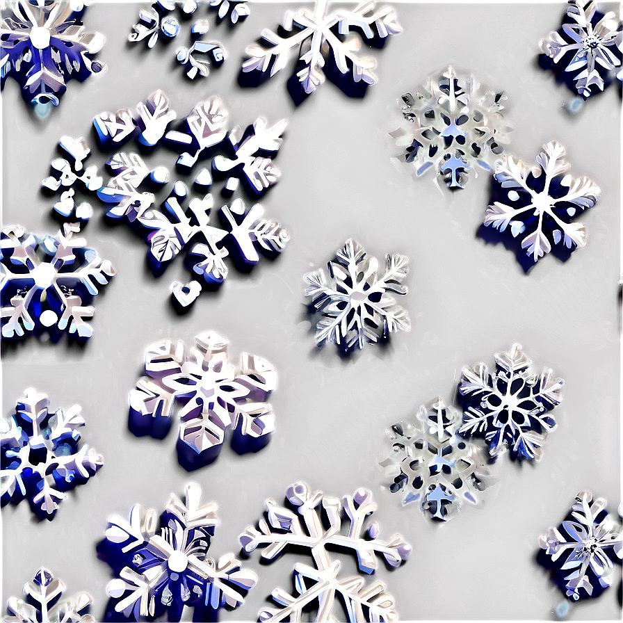 Unique Snowflake Pattern Png 63