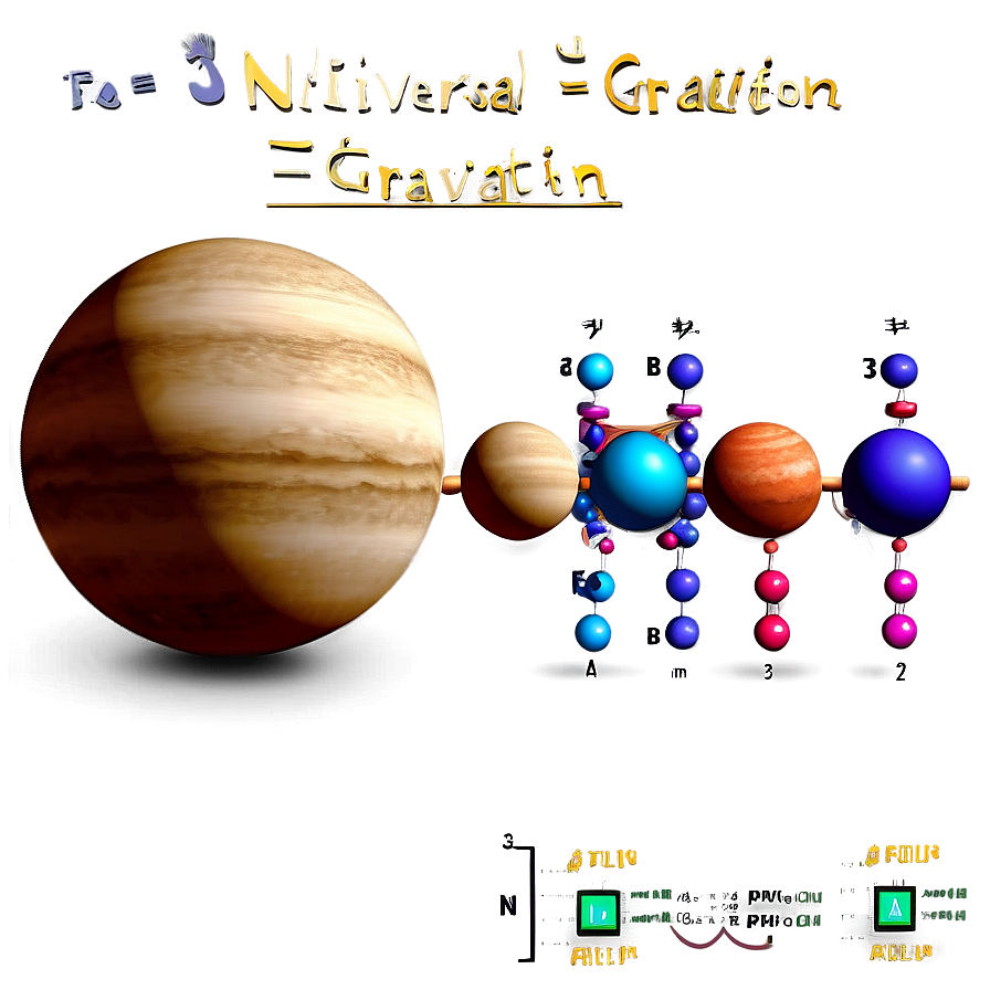 Universal Gravitation Equation PNG bbb PNG image with a transparent background, free high-resolution download