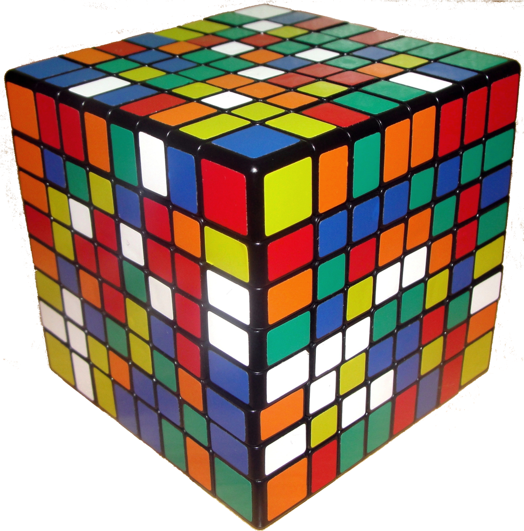 Unsolved Large Rubik Cube Puzzle