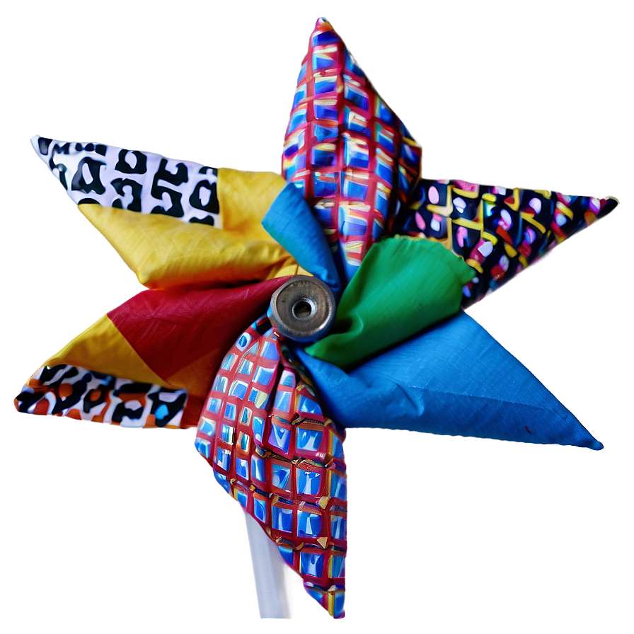 Upcycled Material Pinwheel Png Drs