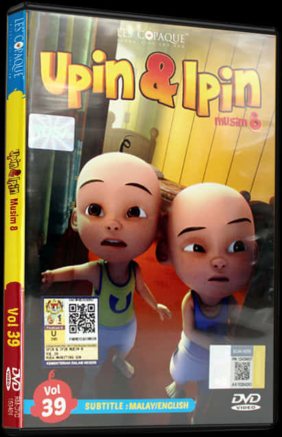 Upin Ipin D V D Cover Volume39