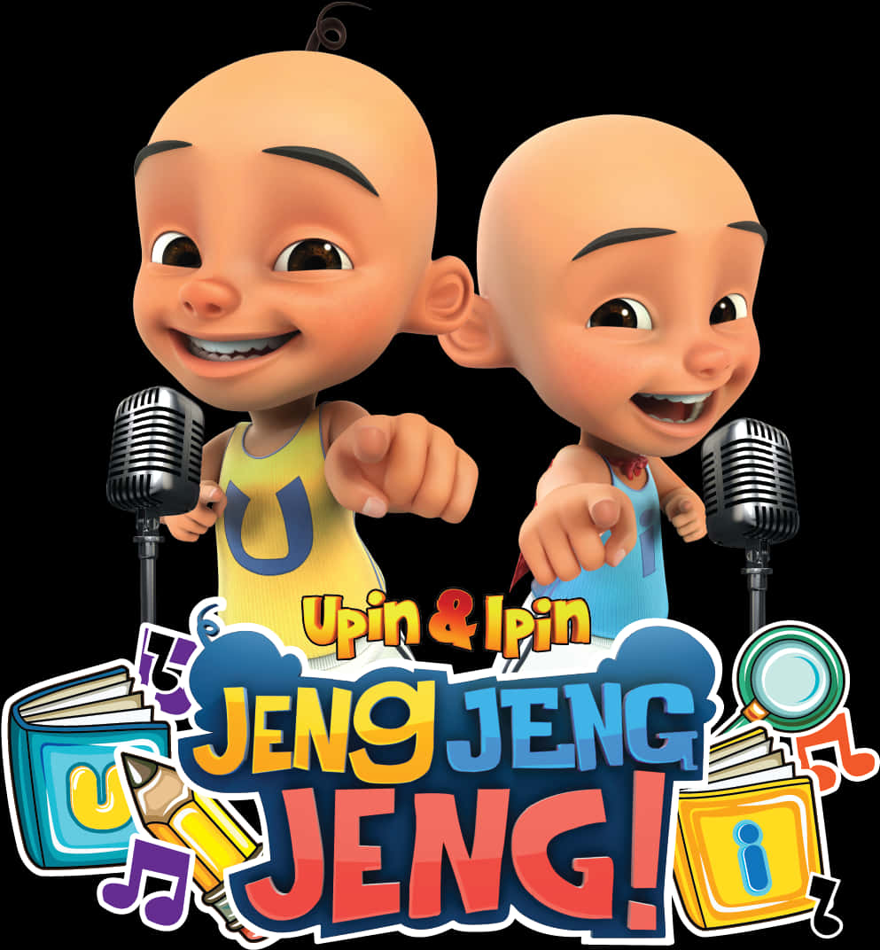 Upin Ipin Jeng Jeng Jeng Singing