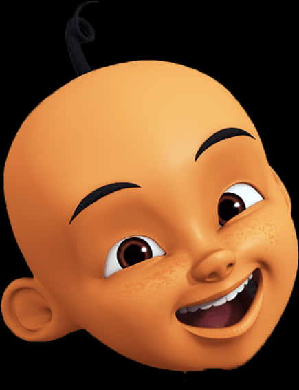 Upin Smiling Portrait