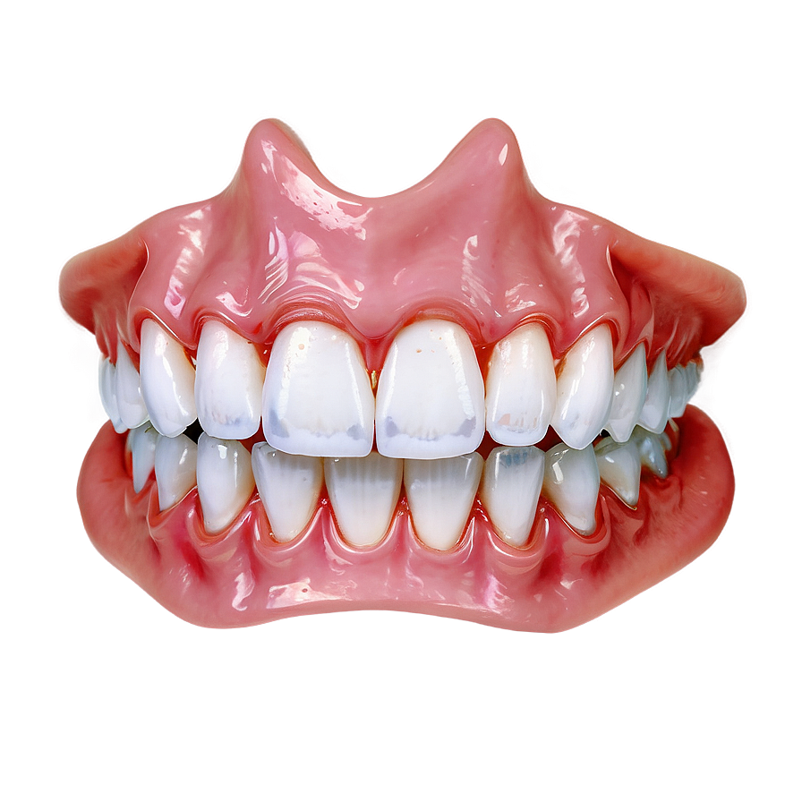 Upper Dentures Design Png 06272024