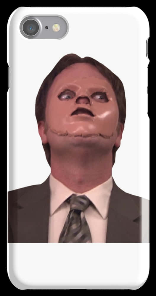 Upside Down Face Meme Phone Case