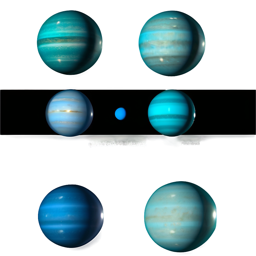 Uranus In Various Phases Png 34