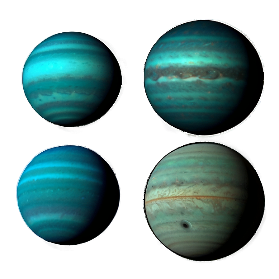 Uranus In Various Phases Png 94