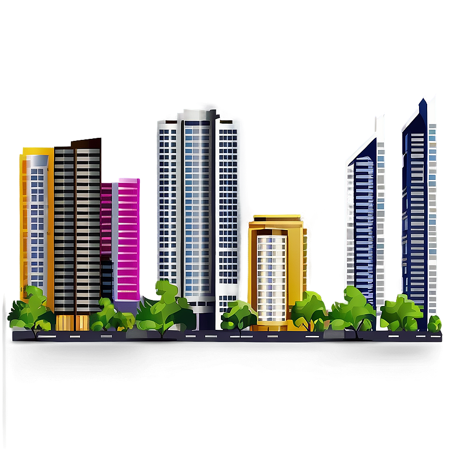 Urban City Land PNG 06122024 PNG with transparent background