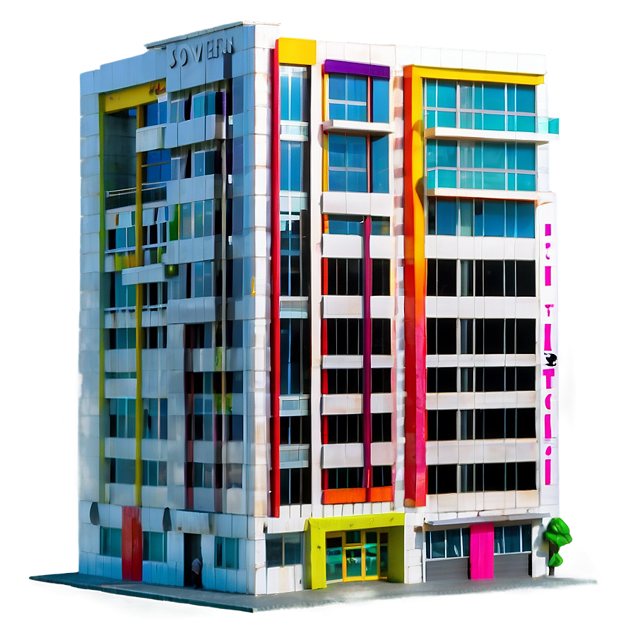 Urban Commercial Building PNG 42 PNG with transparent background