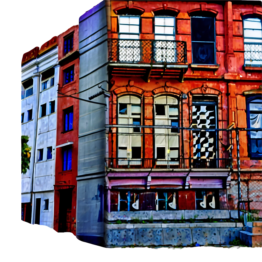 Urban Decay Building Png Wfs87