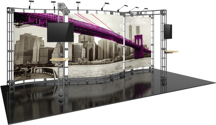10ft X 20ft Callisto Orbital Express Trade Show Truss - Architecture, HD Png Download PNG with transparent background