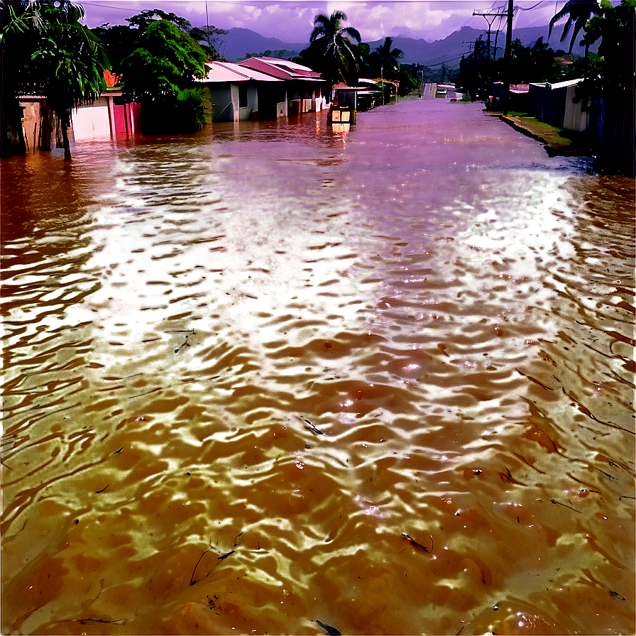 Urban Flooding PNG 06202024 PNG with transparent background