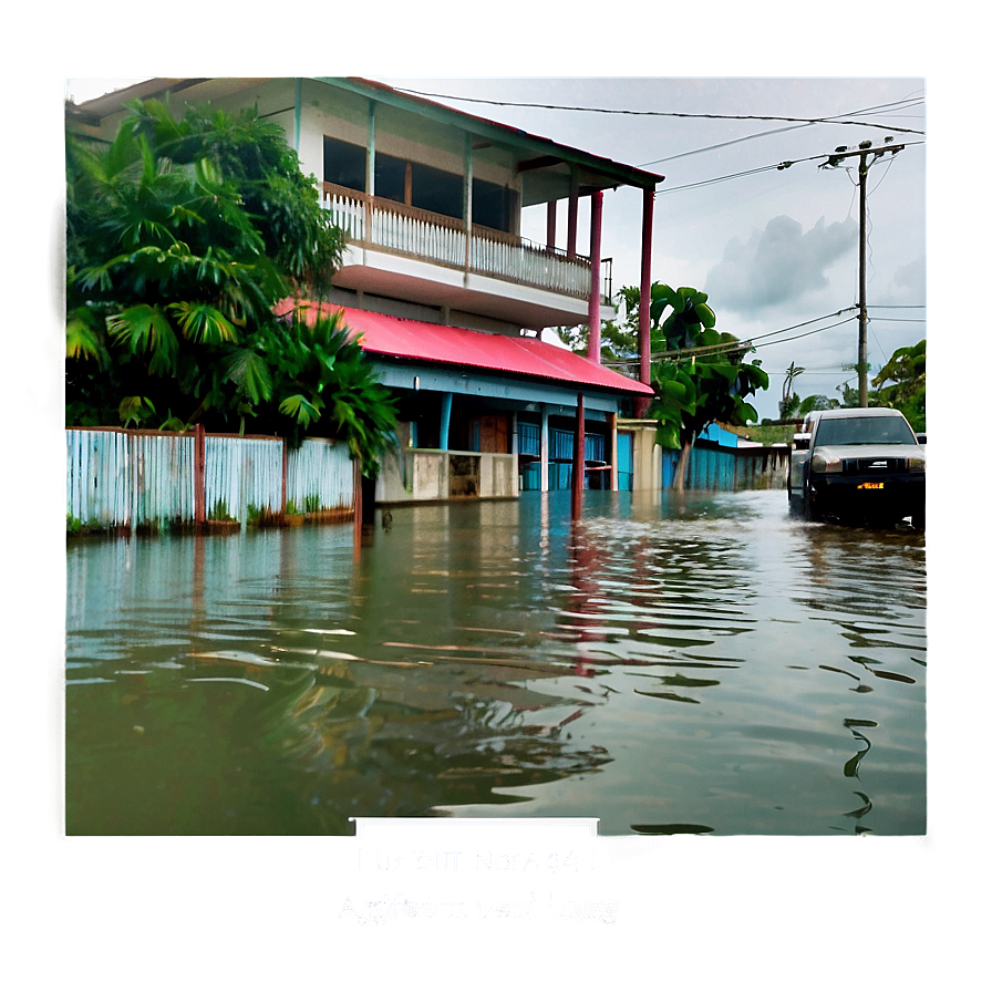 Urban Flooding PNG 06202024 PNG with transparent background