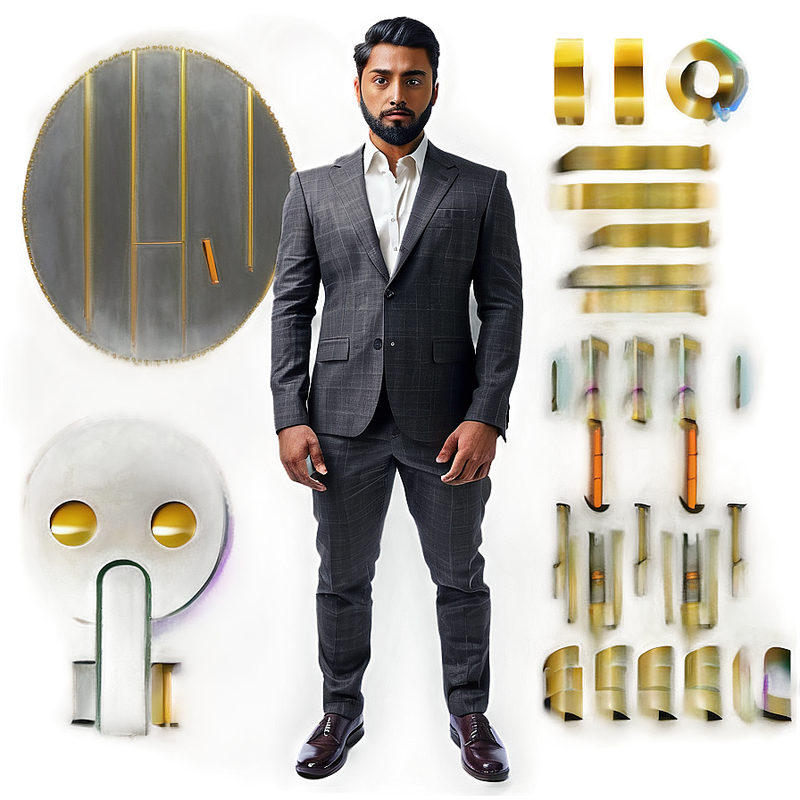 Urban Man Suit Png 90