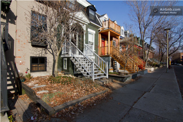 Urban Row Houseswith External Staircases