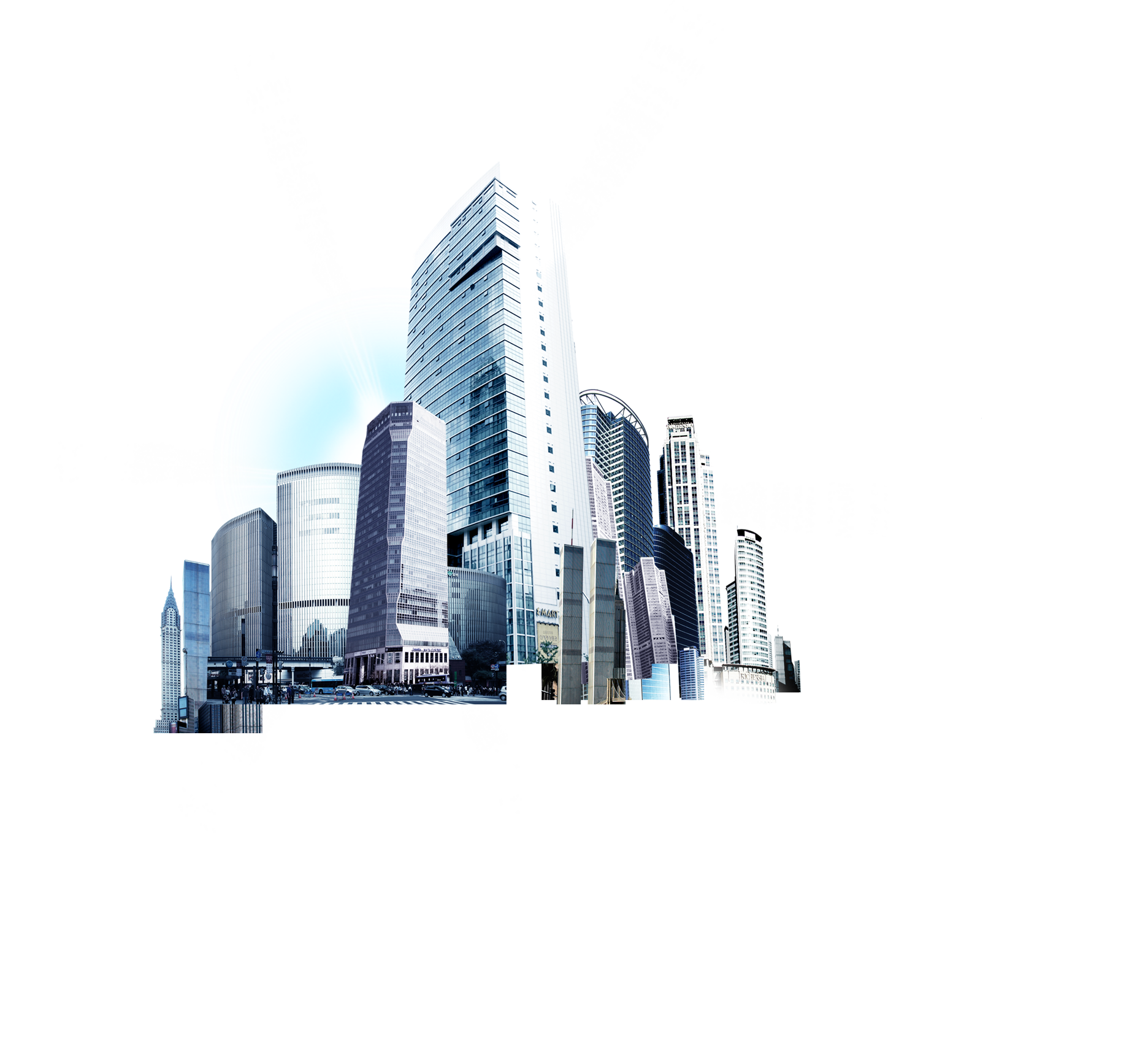 Urban_ Sketch_ Effect_ Skyline PNG image with a transparent background, free high-resolution download