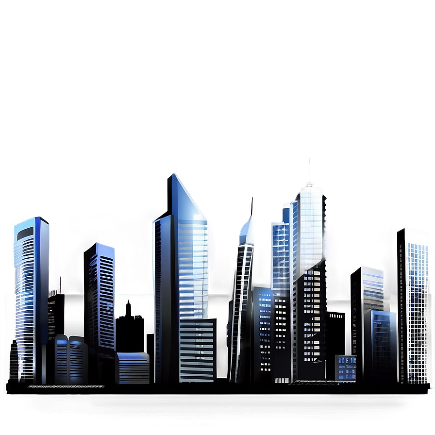 Urban Skyline Creation PNG 06202024 PNG image with a transparent background, free high-resolution download